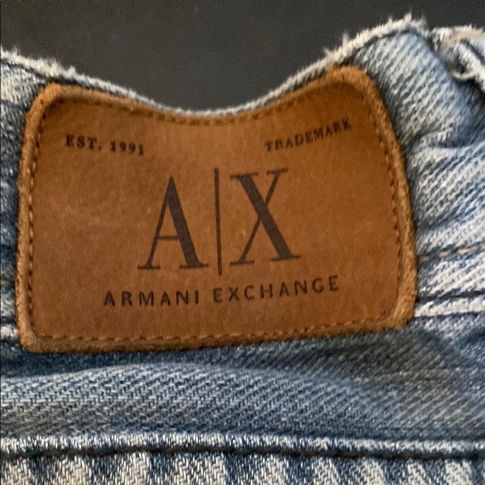 Armani Exchange Blue Denim Jeans - Picture 3 of 6